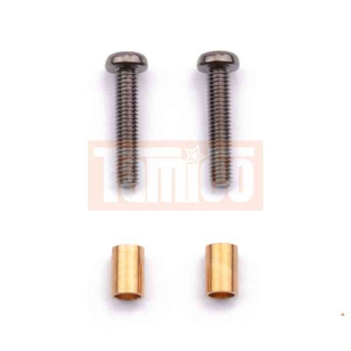 Tamiya #19805334 4x6 brass pipe & 3x15 screw