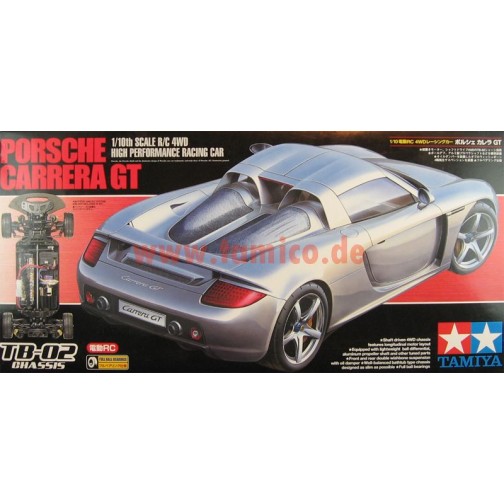 Tamiya Porsche Carrera GT Bausatz #58322