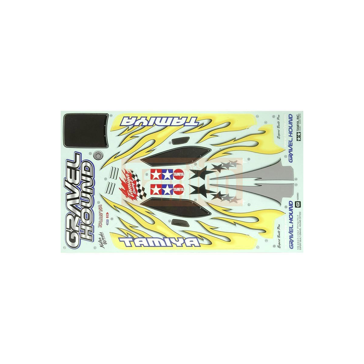 Tamiya Aufkleber XB Gravel Hound (57723) #1425963