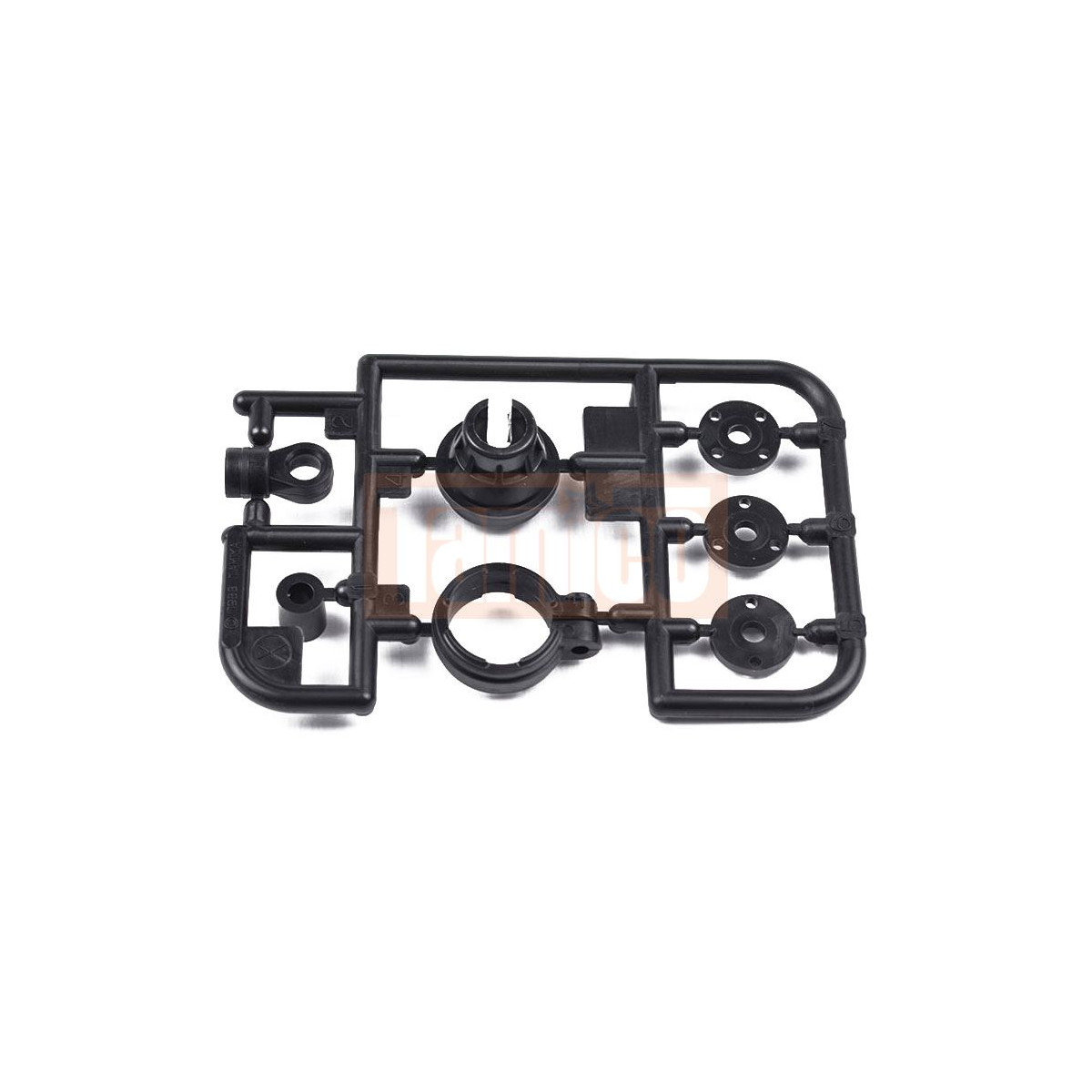 Tamiya 10225051 X-Teile (Dämpferteile vorne) schwarz...