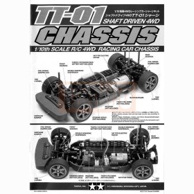 Tamiya #11050389 Instructions(Chassis)for58341
