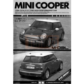 Tamiya Bauanleitung M-03L Mini Cooper 