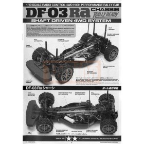 Tamiya Bauanleitung Df 03ra Chassis