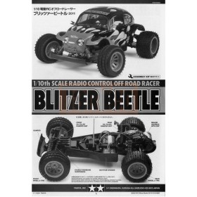 Tamiya Manual / Bedienungsanleitung Blitzer Beetle 58502