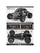 Tamiya Manual / Bedienungsanleitung Blitzer Beetle 58502