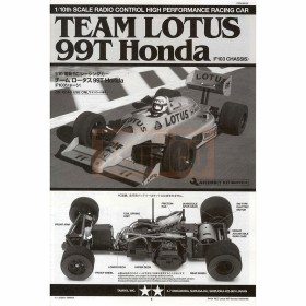 Bedienungsanleitung Team Lotus 99T Honda 84191
