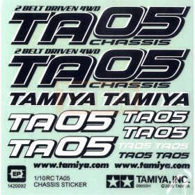 Tamiya #11420092 TA05 Chassis Sticker