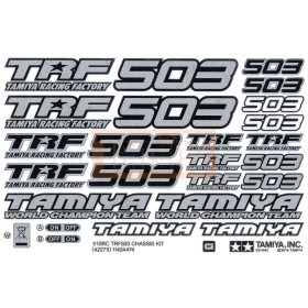 Tamiya Logo Aufkleber TRF503 42275