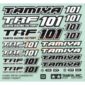 Tamiya Logo Aufkleber TRF101 42252