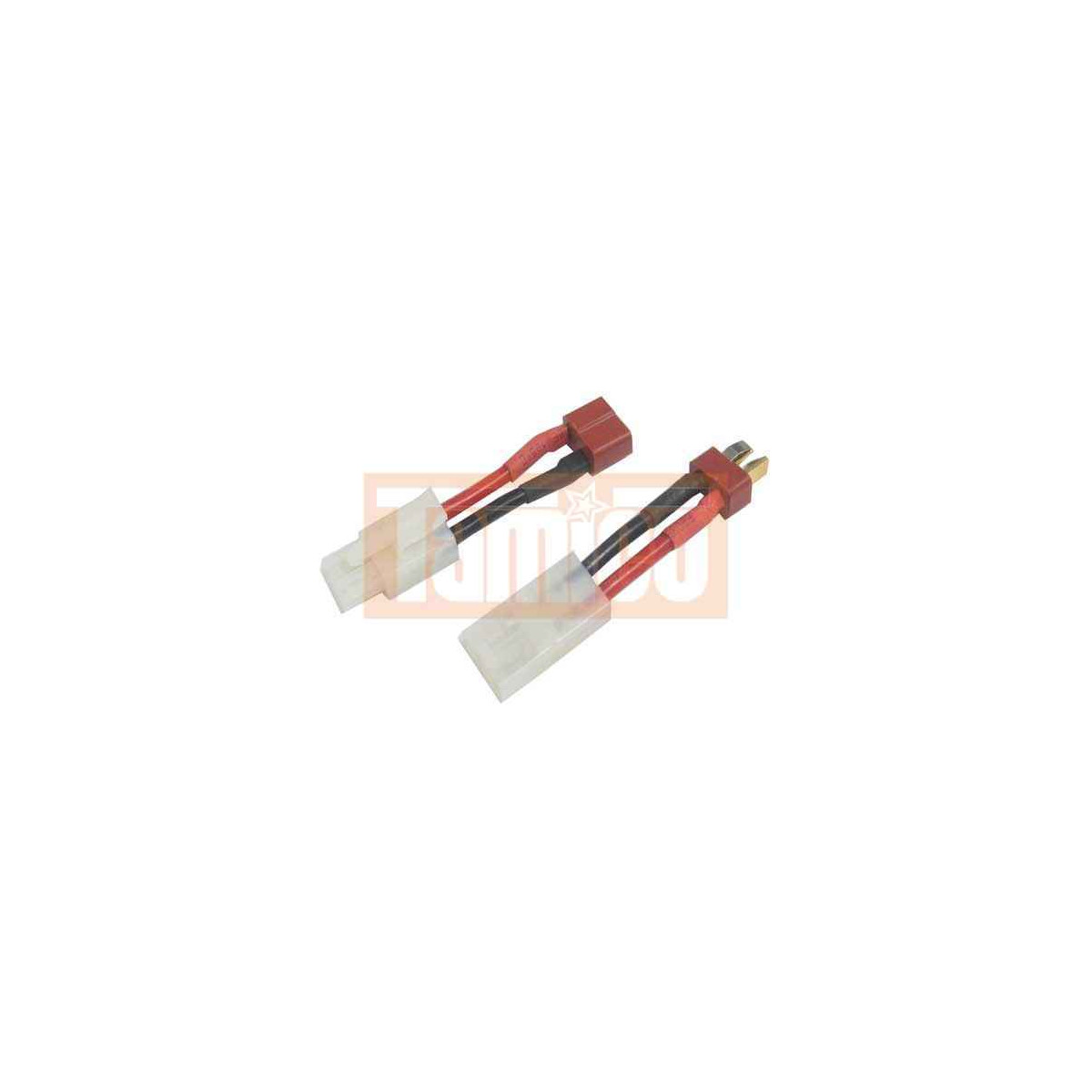 Yeah Racing Adapter Tamiya-Stecker / T-Stecker (1x male,...