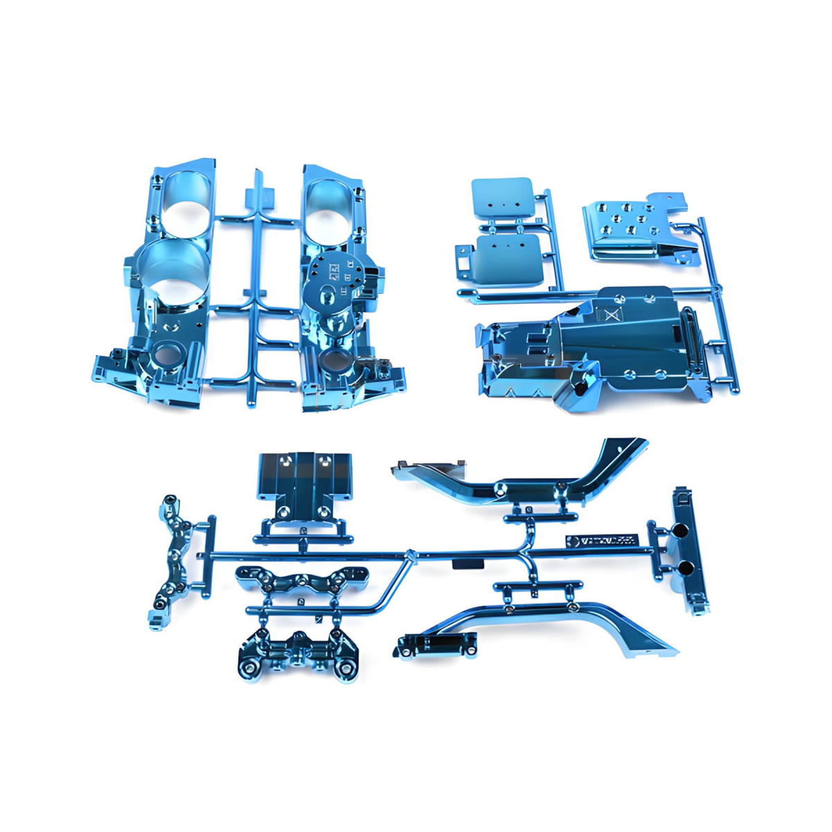 Tamiya M-05 A-Teile Chassis - Ersatzteil Für RC-Modellbau, Schwarze Nylonkonstruktion