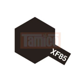 Tamiya Farbe XF-85 Gummi-schwarz / Rubber Black matt  #81785