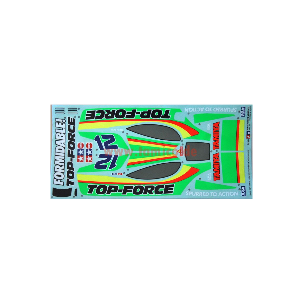 Tamiya Aufkleber (Top-Force) #9495129