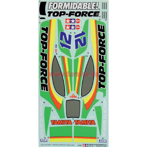 Tamiya Aufkleber (Top-Force) #9495129
