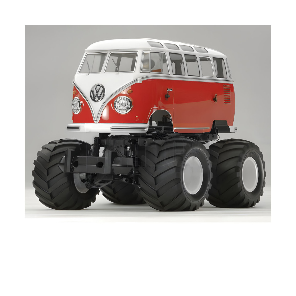 Tamiya Volkswagen Type-2 (T1) Bus Wheelie (WR-02) Bausatz #58512
