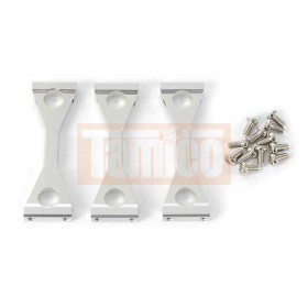 Carson 1:14 Alloy Middle Chassis Mount Set (3)