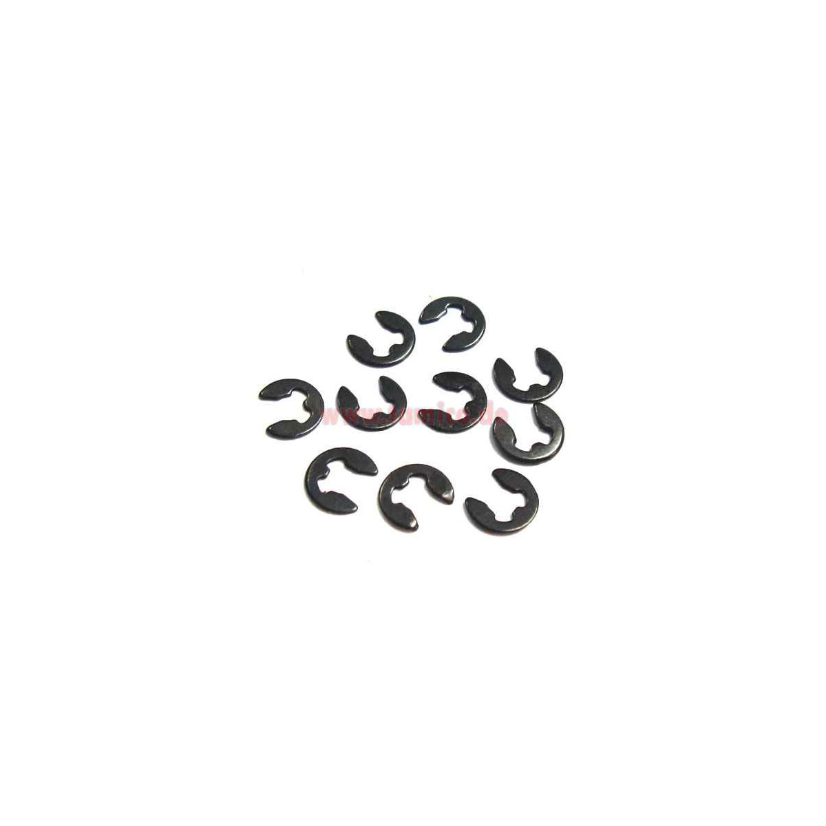 Yeah Racing E-Ring 2,5mm (10 Stk., Stahl)