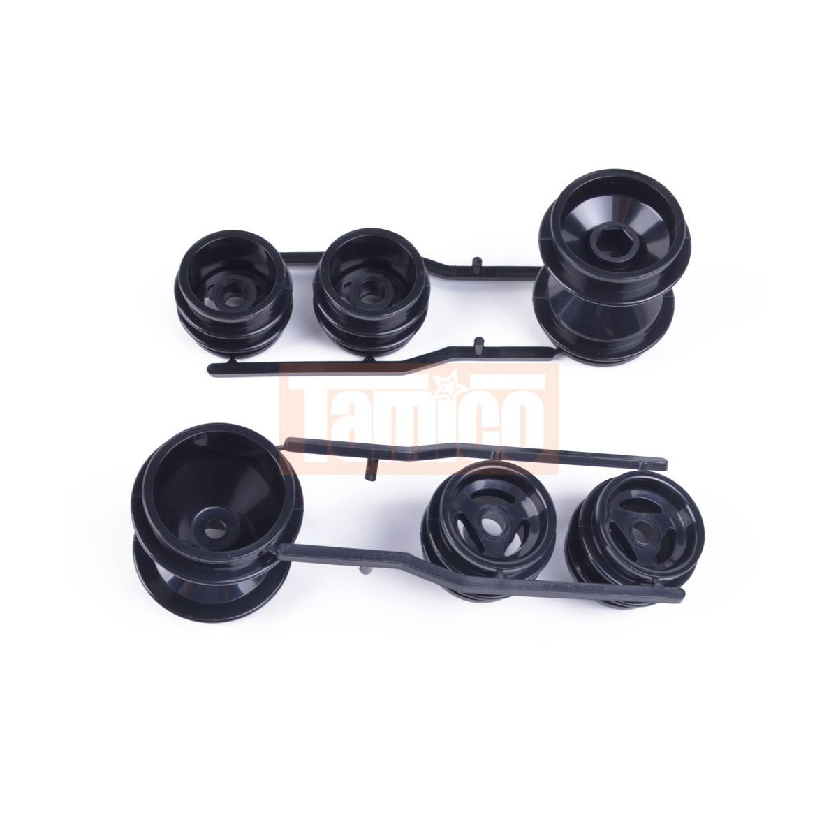 Tamiya #19334060 Front Wheels (4 pcs.) for49154