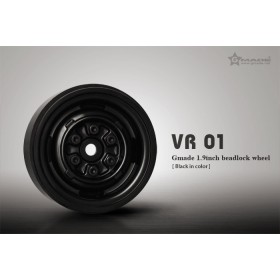 Gmade Felgen VR01 Beadlock 1,9&quot; (schwarz, 2 Stk.)
