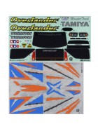Tamiya 19805956 Sticker / Aufkleber Overlander Truck