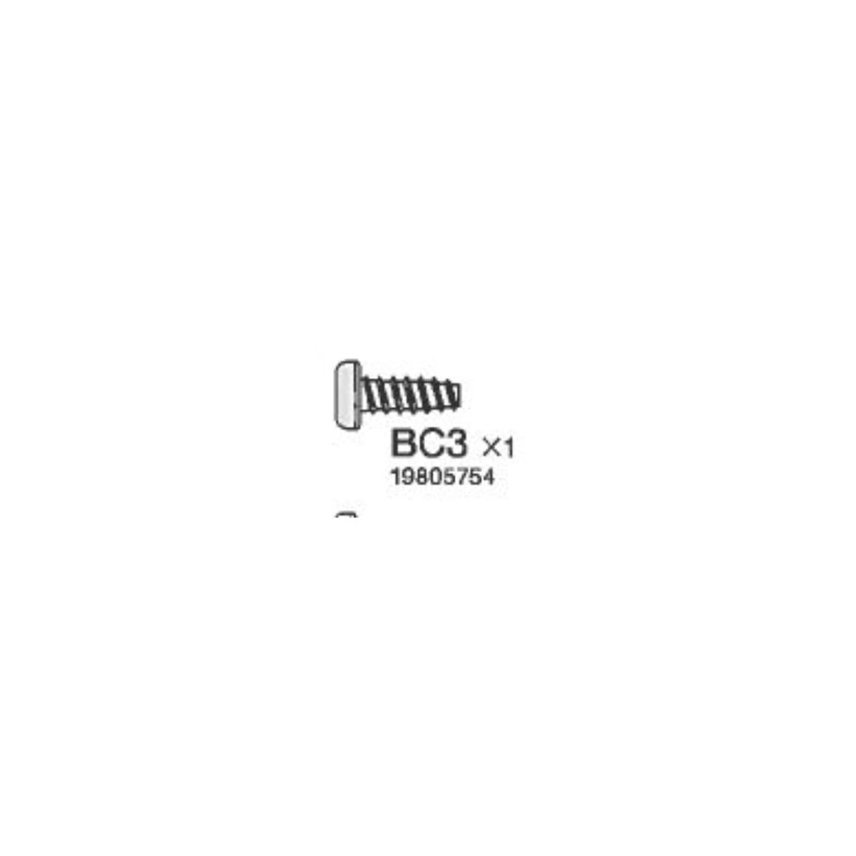 Tamiya #19805754 3x8mm Tapping Screw (10 pcs.)