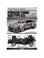 Tamiya Bauanleitung Porsche 934 RSR TamTech-Gear (57101)