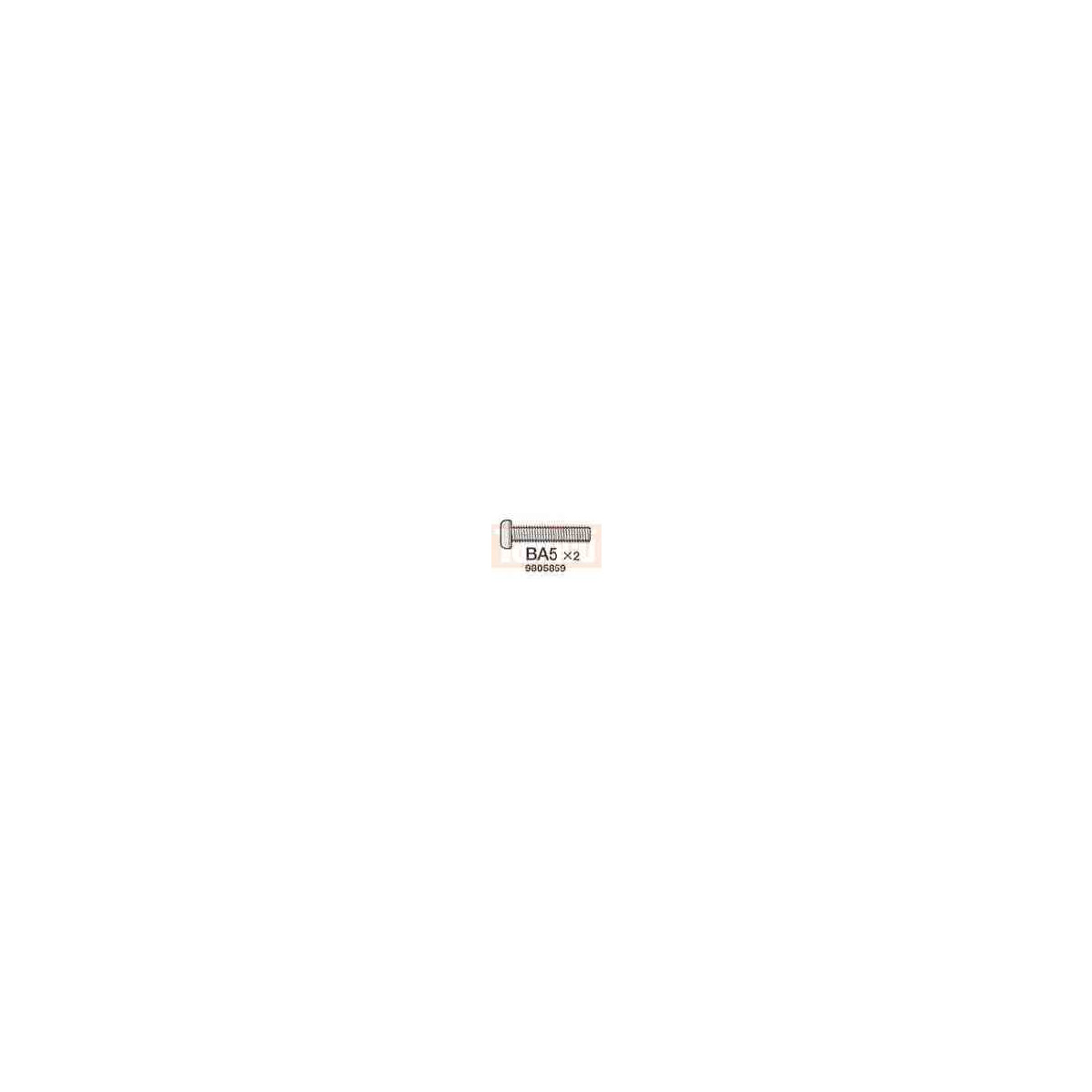 Tamiya #19805859 3x15mm Screw (4 pcs.)