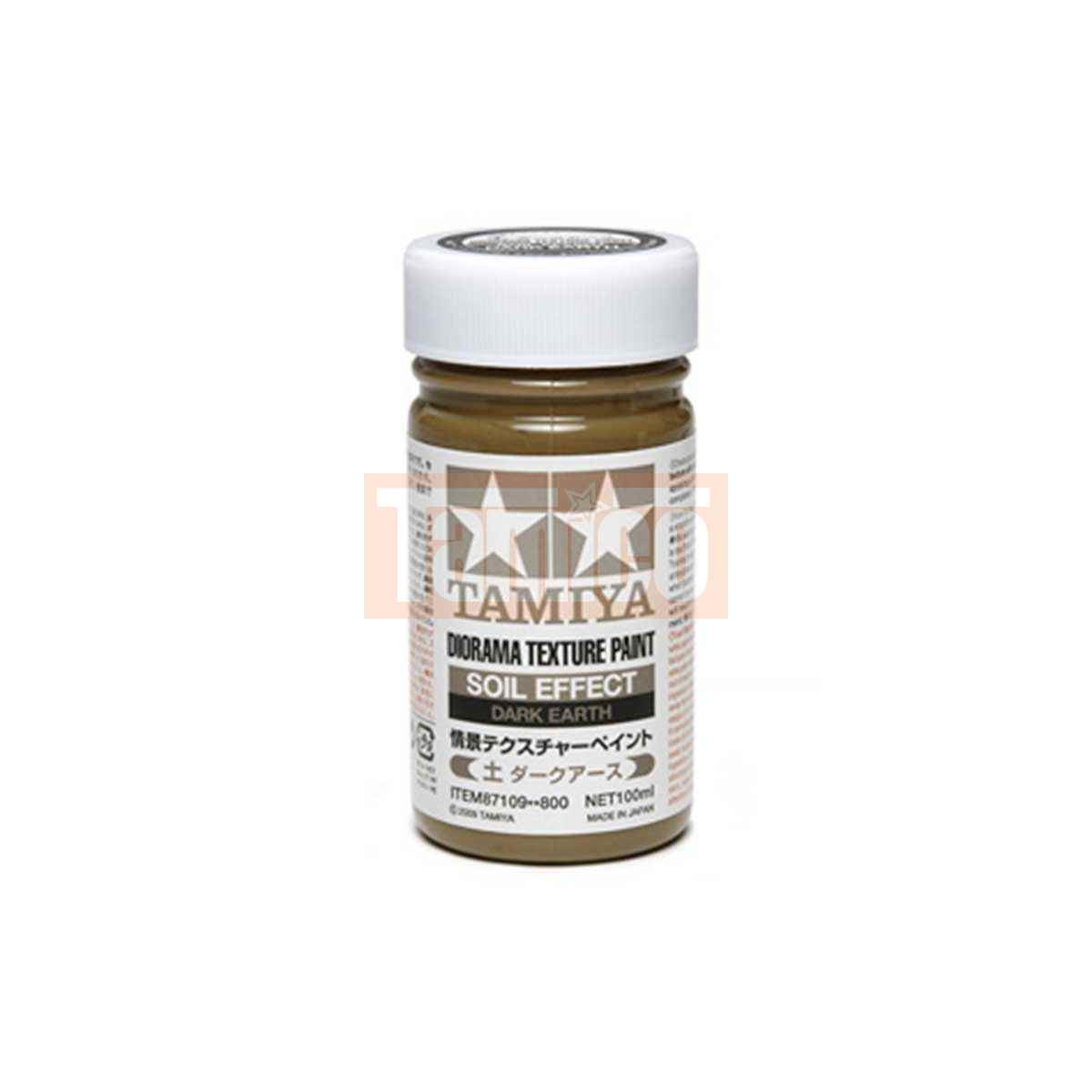 Tamiya #87109 Texture Paint-Soil, Dk.Earth