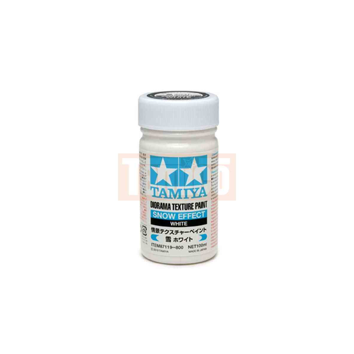 Tamiya #87119 Texture Paint-Snow, Wh