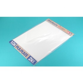 Tamiya 70124 Polystyrol-Kunststoffplatte weiß 1.0mm...