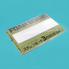 Tamiya 70138 Schaumstoff-Platte weiß 3mm 257x364mm (3)