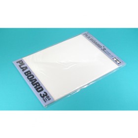 Tamiya 70147 Polystyrol-Kunststoffplatte weiß 3.0mm...