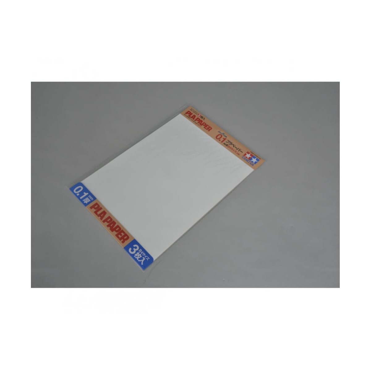 Tamiya 70208 Polystyrol Paper/Platte 0.1mm 364x357mm (3)