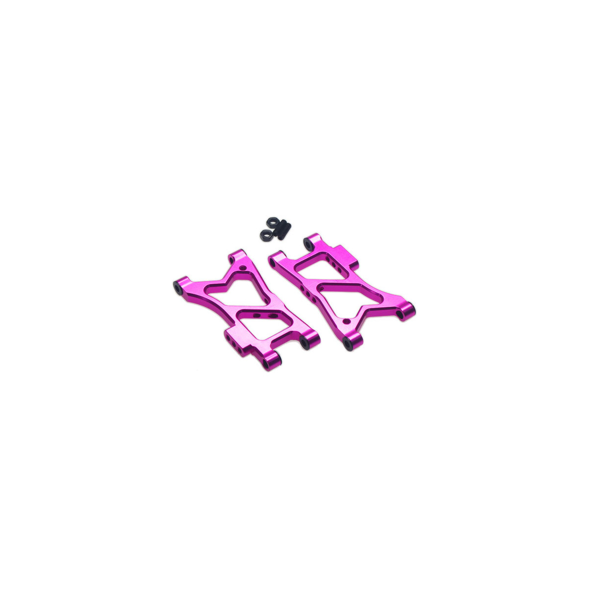 Yeah Racing Alu Querlenker (hinten/unten) pink für D3 CS Sport