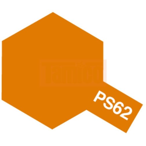 Tamiya Lexan Spray Dose PS-62 Pure Orange (100ml) Farbspray #86062