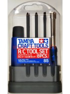 Tamiya Tool-Set for R/C-Kits (8 pcs) #74085