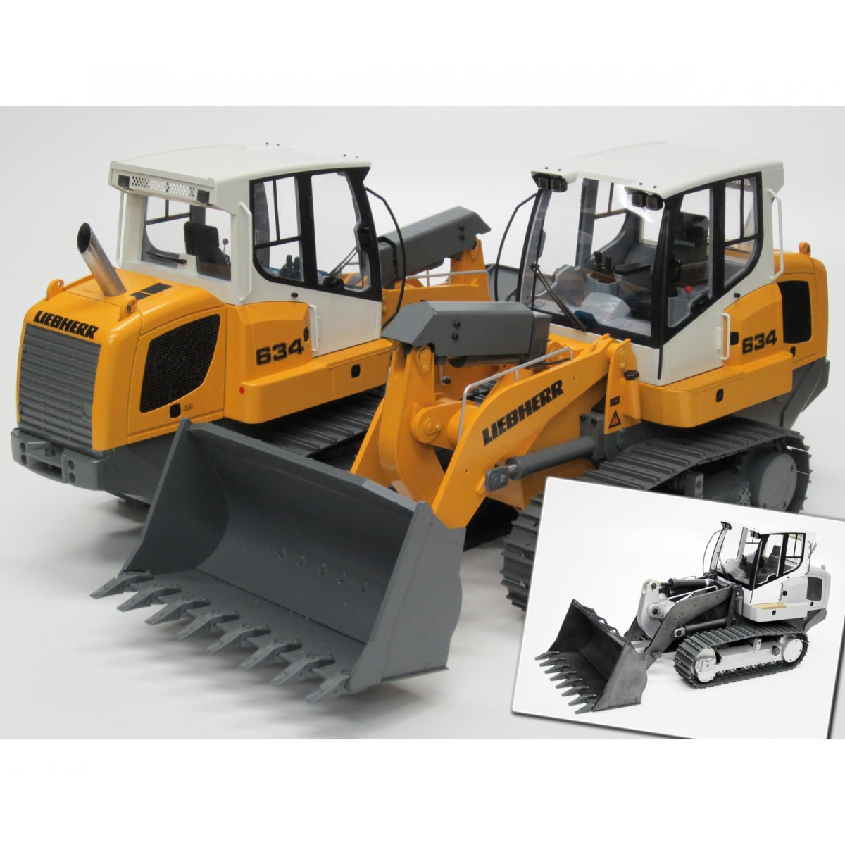 Carson 500907111 Liebherr Laderaupe LR 634