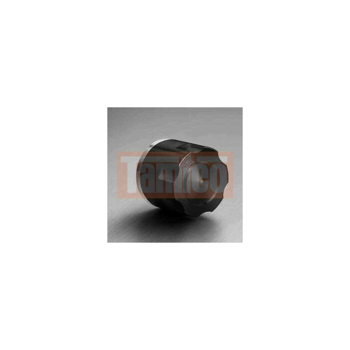 Gmade RH03 Alu Felgenmuttern-Kappe (schwarz) 1,9" (4...
