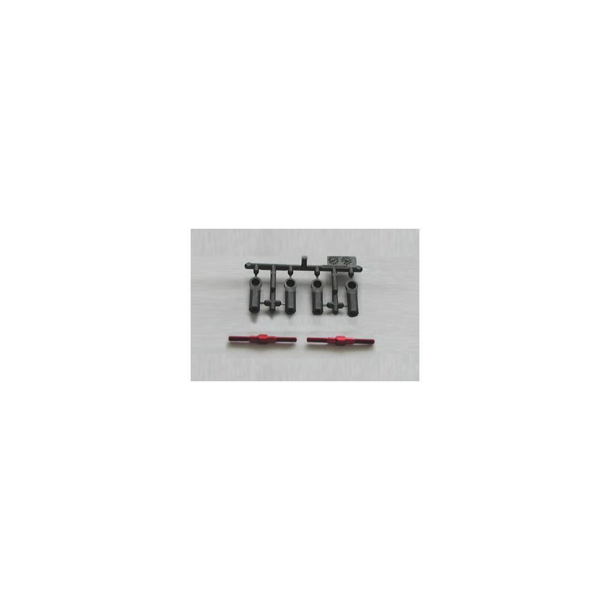 Tamiya Alu Gewindestangen-Satz 3x35mm (2 Stk.) Rot #49326