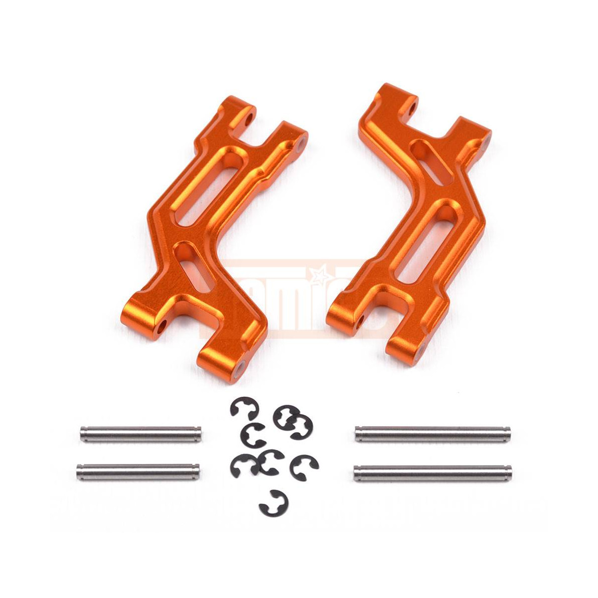 Tamiya DT-03 Aluminum Rear Shock Tower Upgrade Part – 1 Piece, Orange