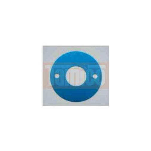 Tamiya Alu Motorplatte 540 0,5mm (blau) #84293