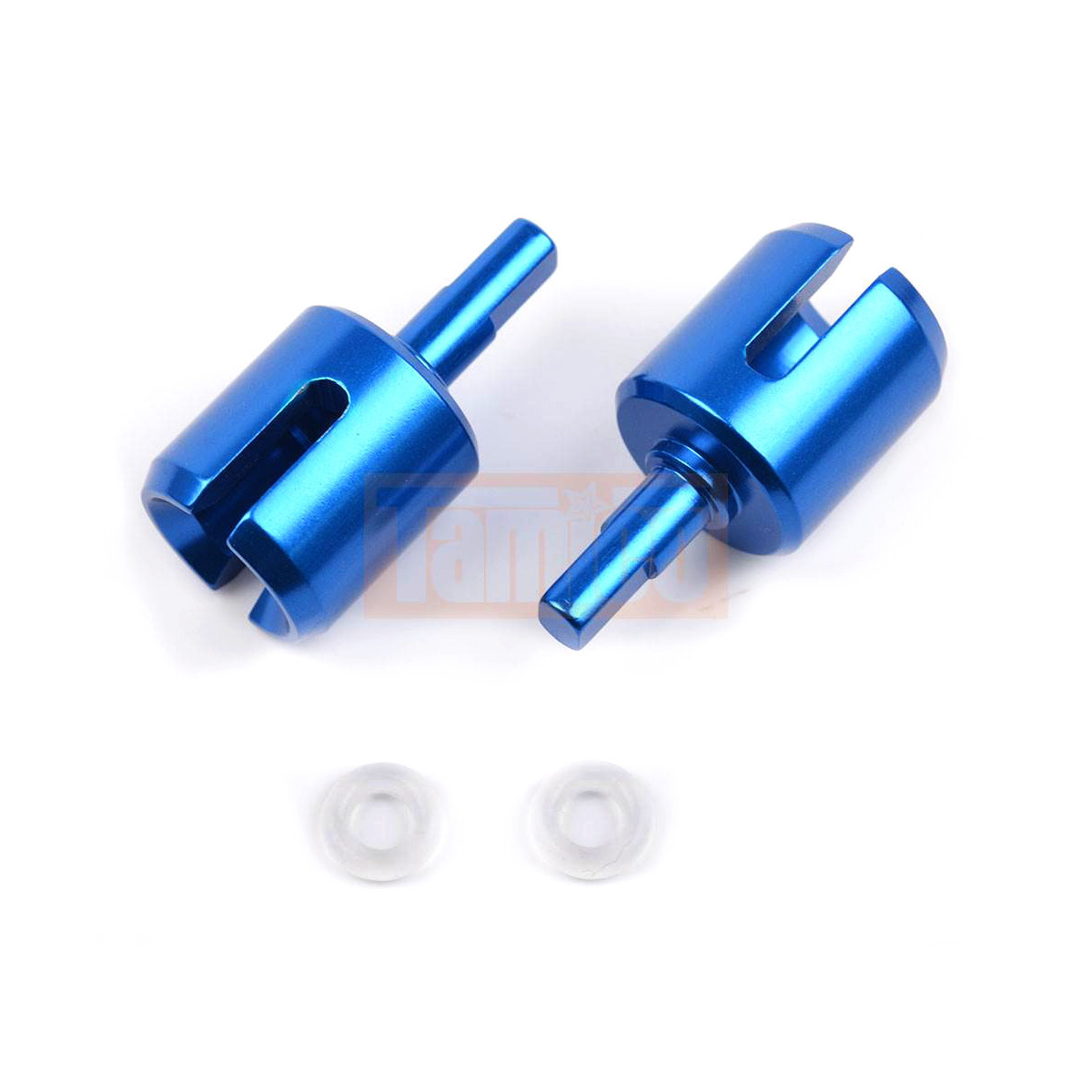 GPM Alu Getriebe-Abtriebe (2 Stk.) für Tamiya DT-02...