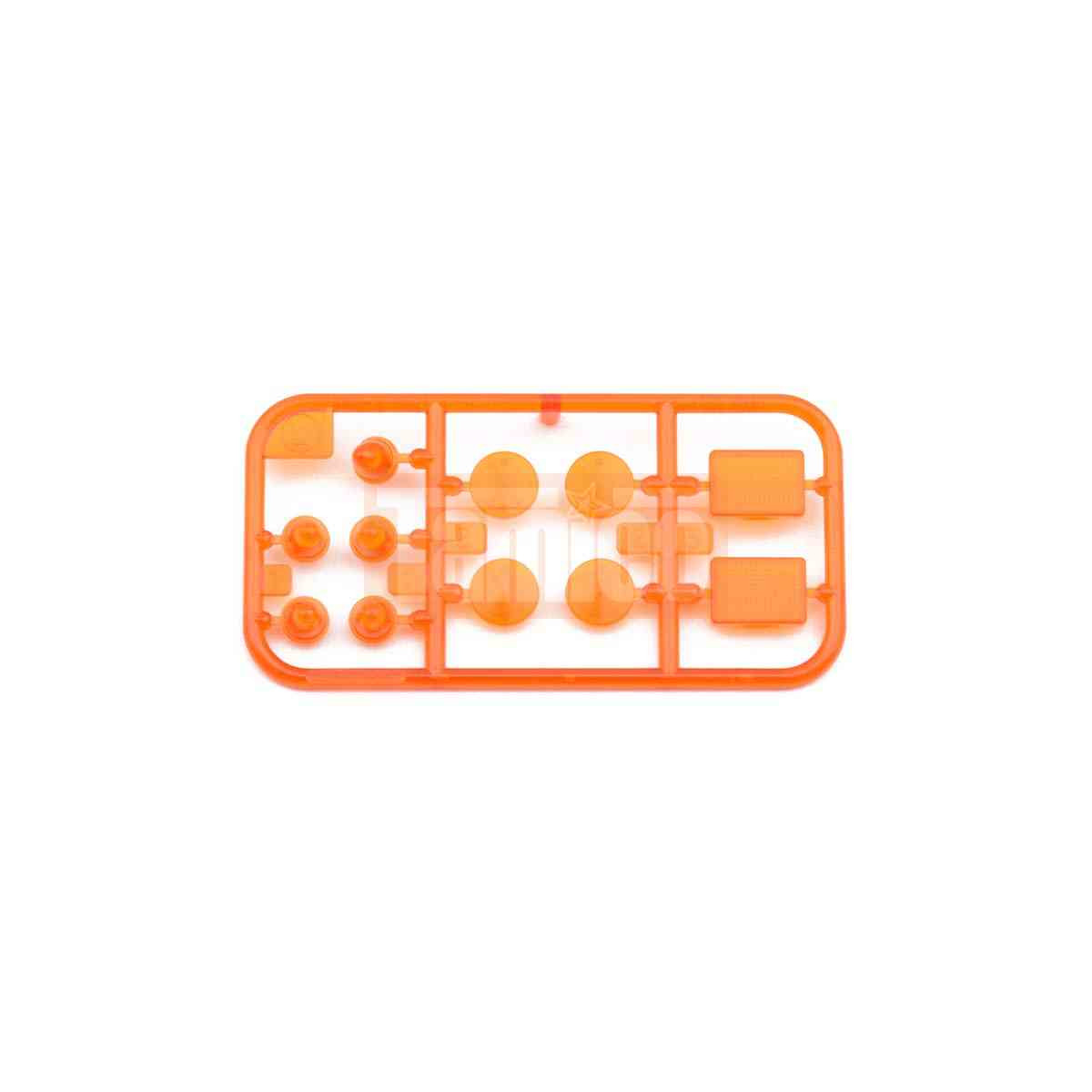 Tamiya 10115105 L-Teile (Lampengläser orange) King...