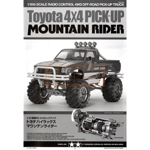 Tamiya Bauanleitung Toyota Mountain Rider 4x4