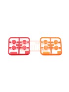 Tamiya S-Teile (Lampengläser rot & orange) Kühlauflieger #9115214