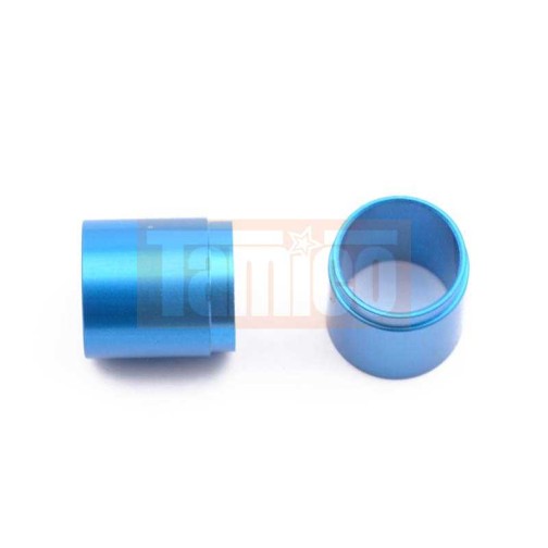 Tamiya Alu Direktantriebs-Verbinder (2 Stk.) blau TRF416/417 #9804389