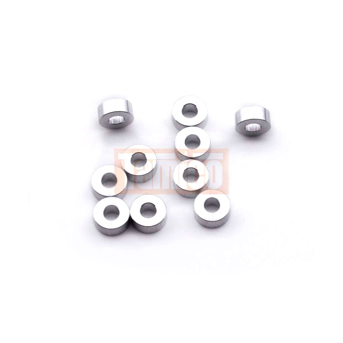 Tamiya #19805651 AP 7x3mm ALUMINUM SPACER(10pcs.)