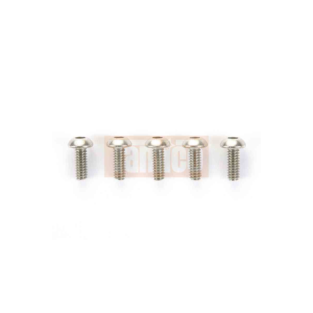 Tamiya Titan Rundkopf-Schraube 2x5mm (5 Stk.) #54421