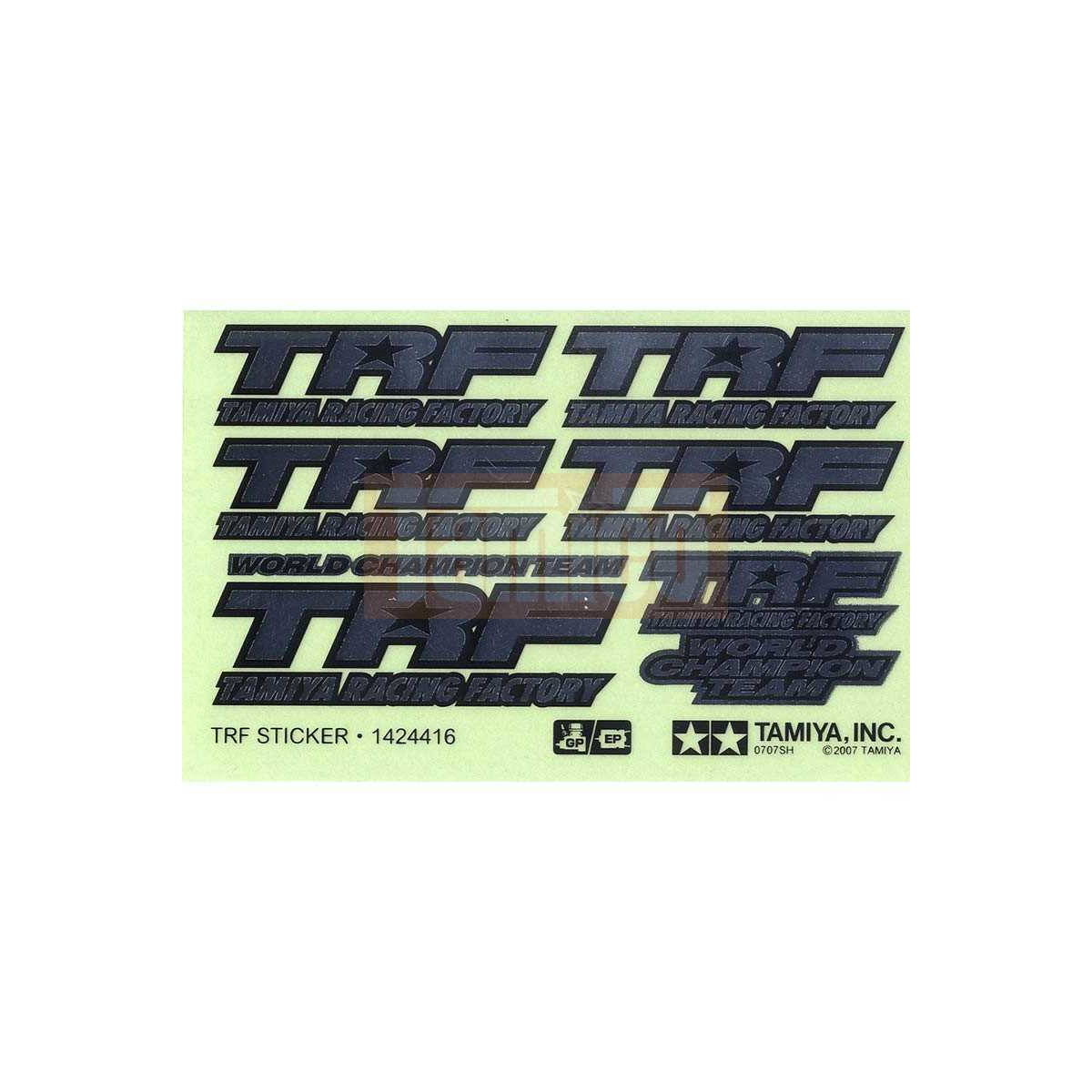 Tamiya Aufkleber TRF-Logos #11424416