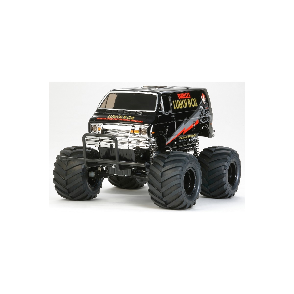 Tamiya Lunch Box Black Edition 2WD Electric Monster Truck Kit – Racer Rc
